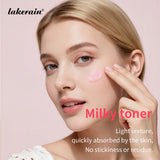 Pink Niacinamide Milky Toner Long-lasting Hydration Even Skin Tone Quickly Absorbed Achieve Dewy Glass Skin Daily Milky Toner