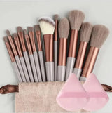 Professional Makeup Brush Set - Soft Fluffy Kabuki & Blending Brushes for Foundation, Powder, Eyeshadow | Beauty Tools Kit
