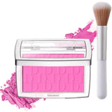 Hot Matte Embossed Blush Palette Rosy Blusher Facial Blush Powder High Pigmented Pink Coral Rouged For Cheeks Smooth Cosmetics