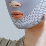 1pc V-Shape Face Sculpting Sleep Mask Breathable Elastic Lifting Tightening Mask Skin Care Slimming Strap Chin Up Mask Woman