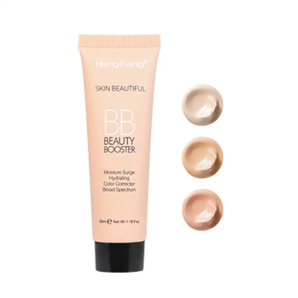 Natural Hydrating BB Cream Full-Coverage Foundation & Concealer, Color Correcting Tinted Moisturizer Cream Even Skin Tone Makeup