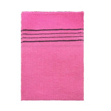 Exfoliating Bath Pad Towels Set Korean Italy Asian Exfoliating Bath Washcloth Body Scrub Shower Soft Polyester Cotton