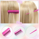 3pcs/lot Double Sided Edge Control Hair Comb Hair Styling Hair Brush Accessories New Brush Comb Styling Partition Comb