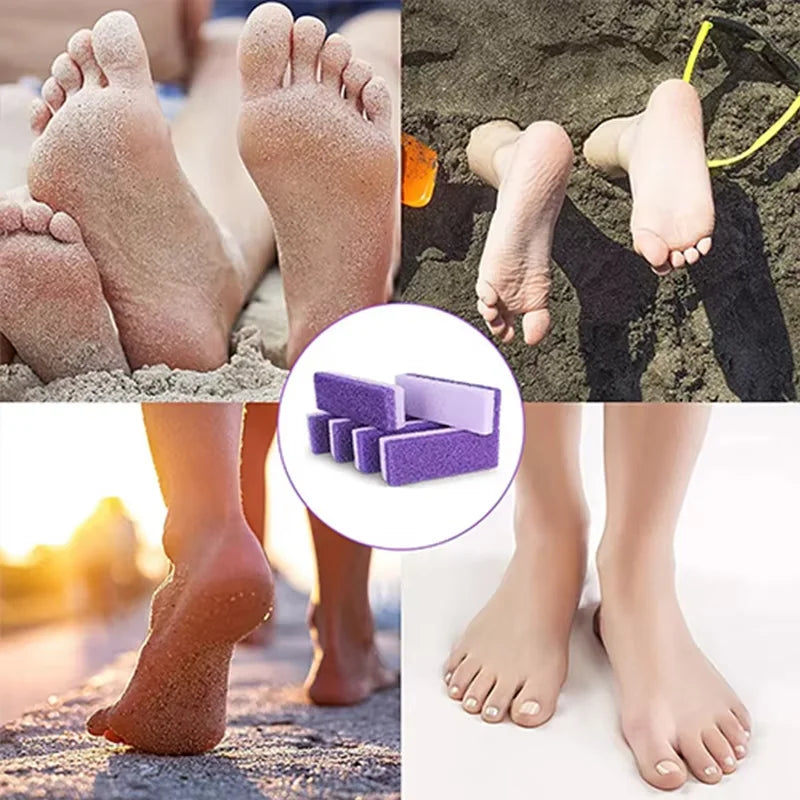 1/10Pcs Foot Scrubbing Stone Foot Care Pedicure Tools Callus Remover Foot Pumice Stone for Removing Calluses and Dead Skin