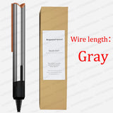 220V Professional Hair Straightener Hair Dryer Heat-Up Flat Negative Ion Iron Lasting Styling Straightener 2 in 1 With display