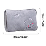 Rechargeable Electric Hot Water Bottle Hand Warmer Heat Pad for Period Cramps Muscle Pain Back Neck Shoulder Legs Home Office