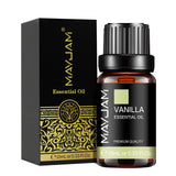 MAYJAM 10ML Essential Oil Lavender Jasmine Eucalyptus Vanilla Sandalwood Bergamot Rosemary Citronella Cinnamon Fragrance Oil