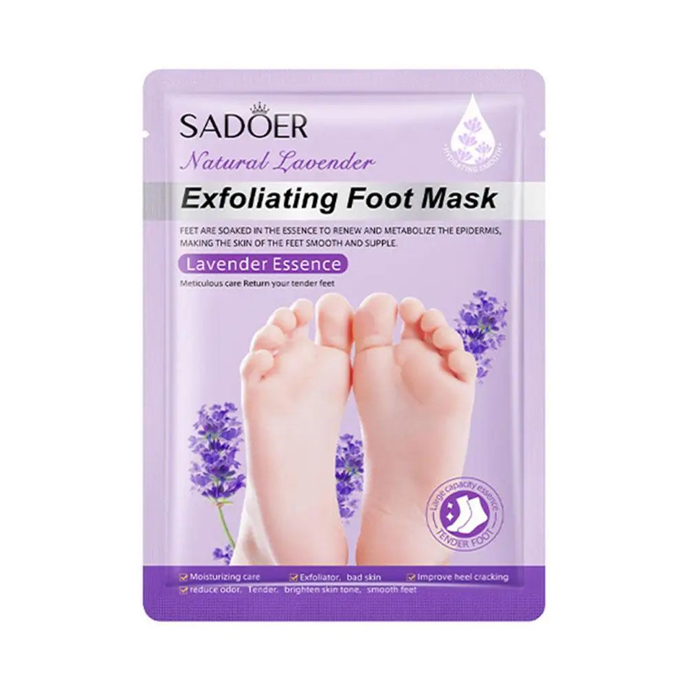 1 Pair Exfoliating Feet Mask Exfoliating Foot Peel Mask Socks Pedicure Peeling Dead Skin Remover Feet Mask Peel Moisturizing