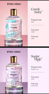 Women's Shower Gel 300ml, Fragrance Shower Gel, Velvet Petal, Water Kiss, Long-lasting Fragrance, Perfume Shower Gel