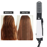 Hot Air Brush One Step Hair Dryer Brush Volumizer Dry Straighten Curl Comb Negative Ionic Hair Styler