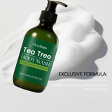 Brightening Body Wash Tea Tree Oil Clean Body Odor Remover Moisturizing Skin Barrier Repair Strengthening Shower Gel Body Wash