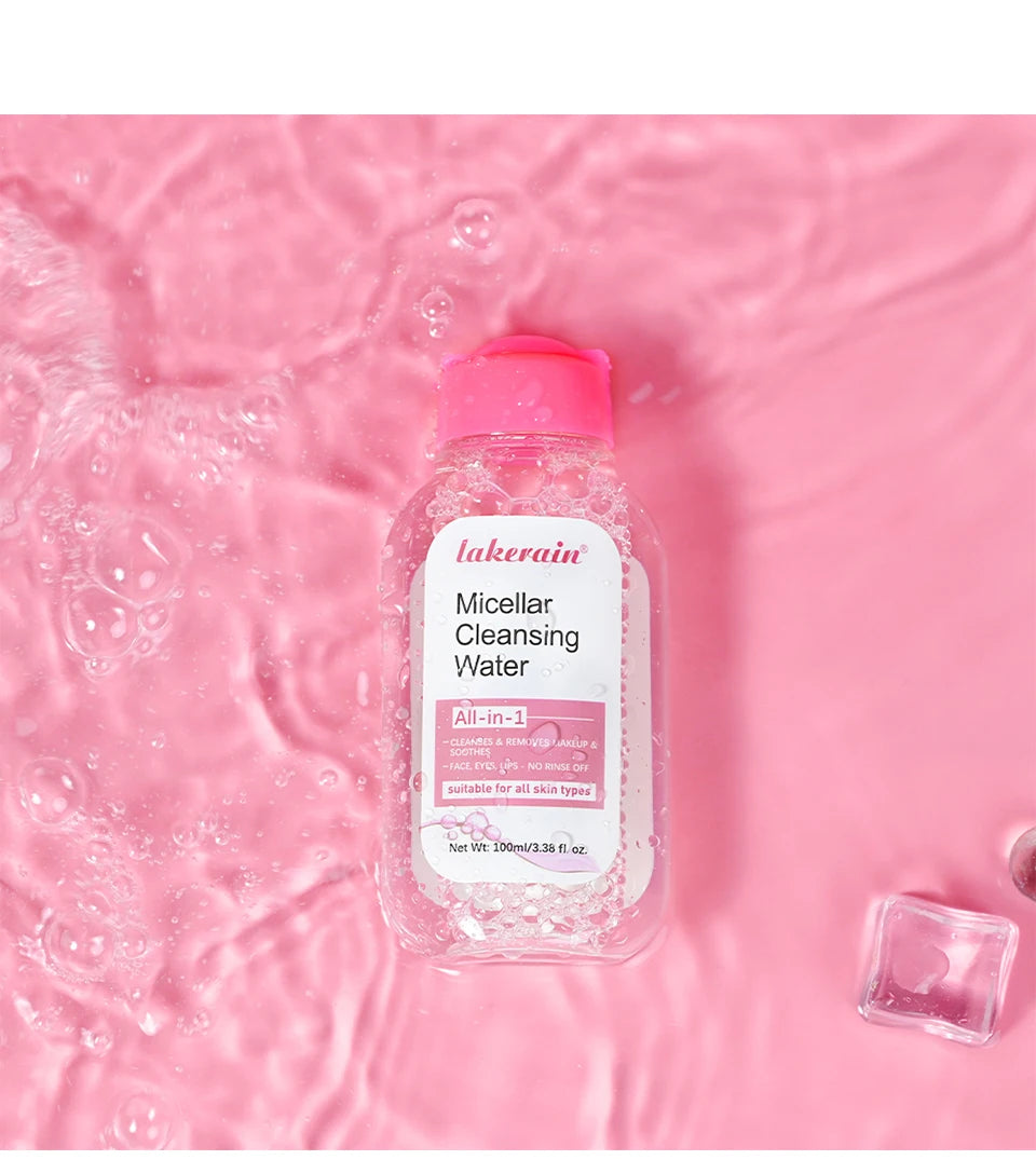 100ml Garnier Micellar Water Hydrating Facial Cleanser Deep Makeup Remover Cleaning Water Refresh Hydrate Cleansing Face Skin