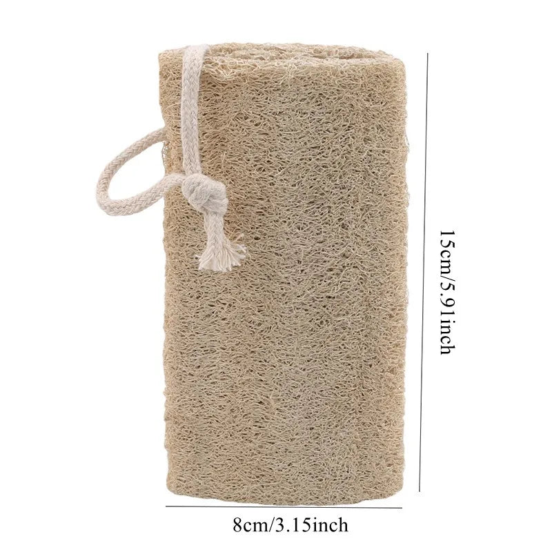 1/3pcs Organic Loofahs Loofah Spa Exfoliating Scrubber Natural Luffa Body Wash Sponge Remove Dead Skin Made Soap Dishwashing