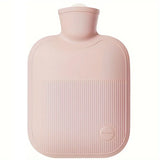 Cozy & Durable Hot Water Bottle With Soft Cloth Cover-1000ml Explosion-Proof,Non-Slip Grip for Perfect for Menstrual Pain Relief