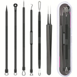 6PCS Pimple Removal Tool Blackheads Acne Remover Face Cleaning Kit Black Dots Remover Acne Tool Pimple Patches Acne LBHL16