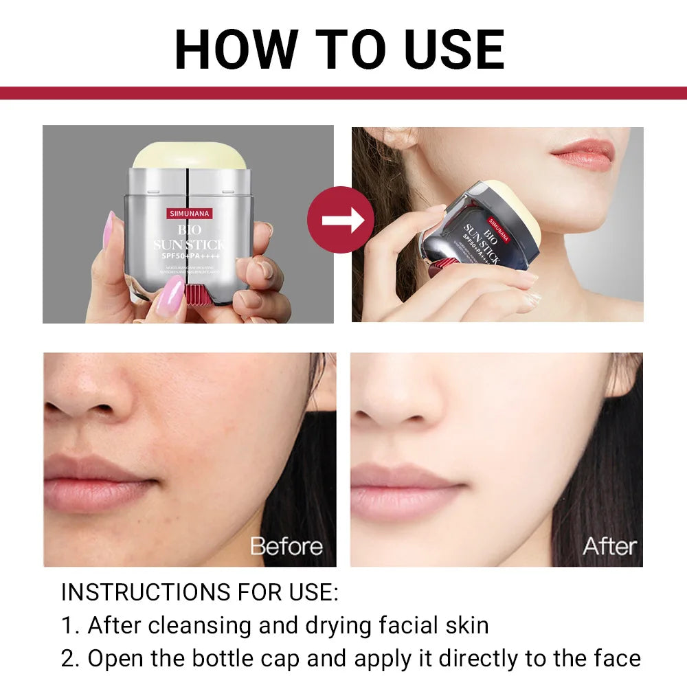 Matte Solar Blocker Isolate Ultraviolet Skin Protector Moisturizer Oil Control Whitening Face Sun Resistant Cream Skin Care Gift
