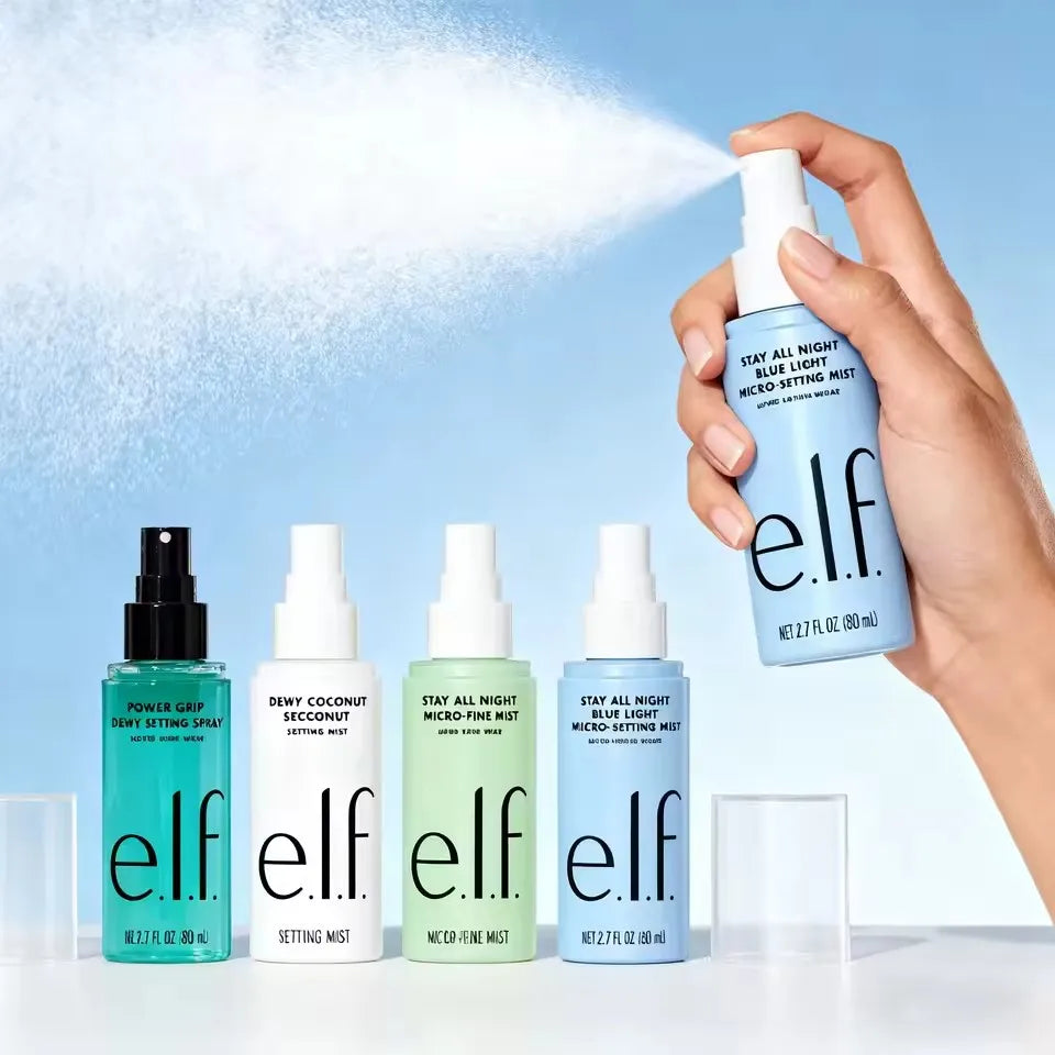 Elf Pre Makeup Gel Makeup Setting Spray Moisturizing Lasting Makeup Fixer Matte & Dewy Finish Oil Control & Hydrating Waterproof