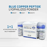 Effective Peptide 99% GHK-CU Copper  Lyophilized Powder For Anti-Aging Fade Fine Lines Improve Elasticity Repair Skin Barrier
