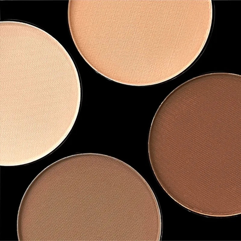 6-color Blush and Contouring All-in-one Palette Pearlescent Matte Powder Face Blusher Glitter Highlighter Blush Makeup Palette