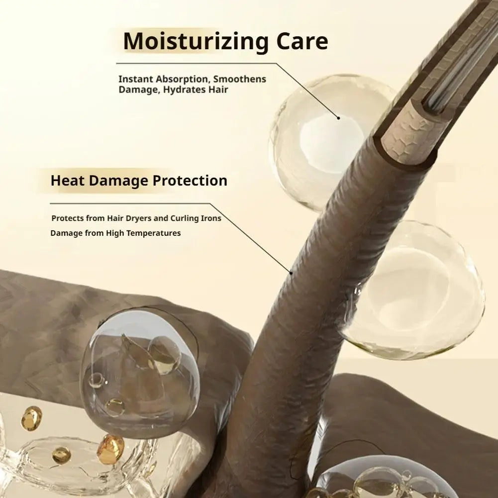 Hair Oil Spray Fragrance Hair Mask Nourishing Conditioning Oil Deeply Moisturizing Hair Curly Spray Gift Women Hair Care Serum