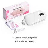 Women Menstrual Heating Pads Effective Hot Compress Period Relief Belt Rechargeable Heated Waist Massager Gifts for Female