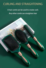 KLINA Hair Massage Air Cushion Comb Brush Scalp Hairbrush Detangle Anti Static Salon SPA Hairdressing Styling Tool Oval Round