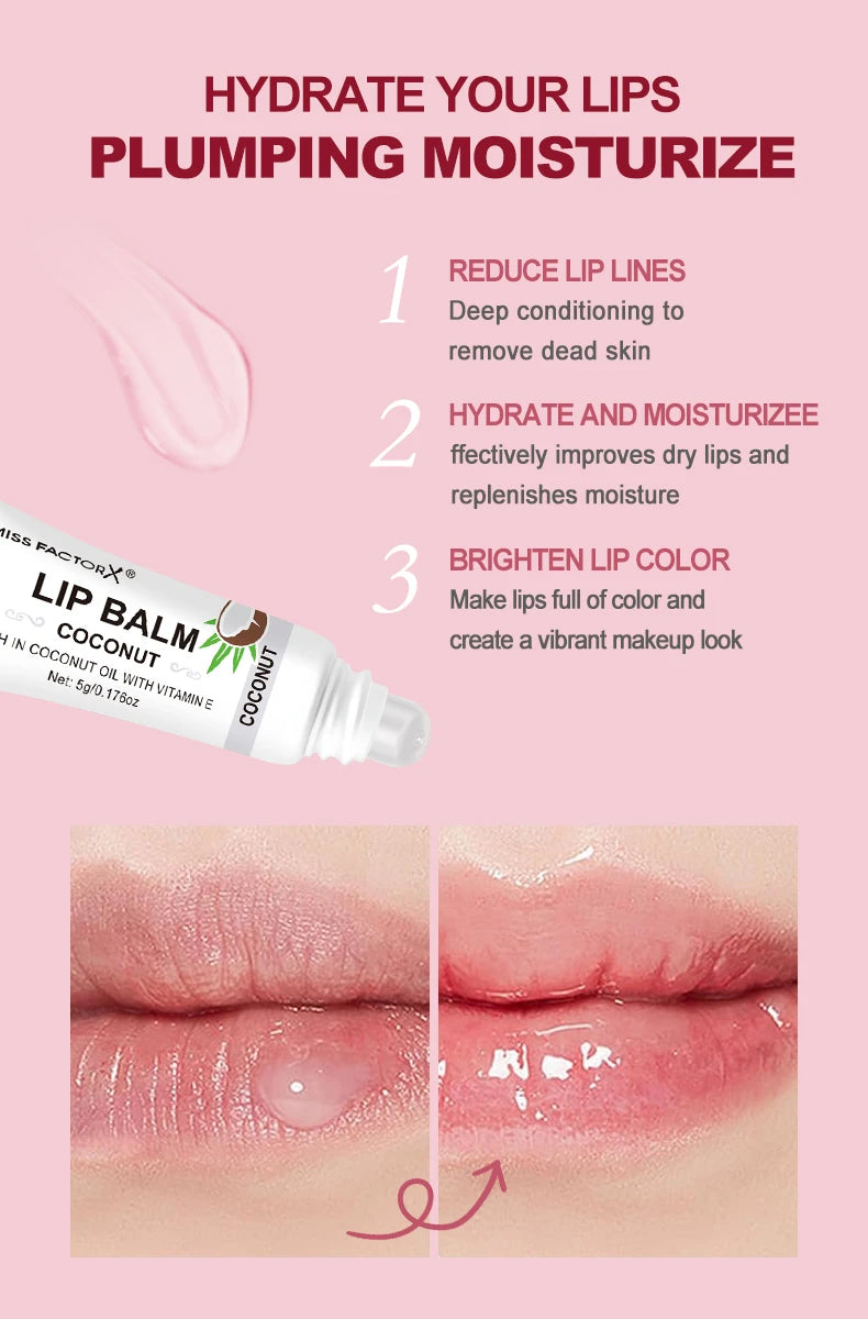 30-Piece MISS FACTORX Hyaluronic Acid and Collagen Infused Lipstick - Deep Moisturizing, Long-Lasting Lip Color, the Perfect GIF