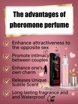 2026 Romantic Date Pheromone Body Spray 24H Long Lasting Fragrance Enhance Personal Charm Body Mist
