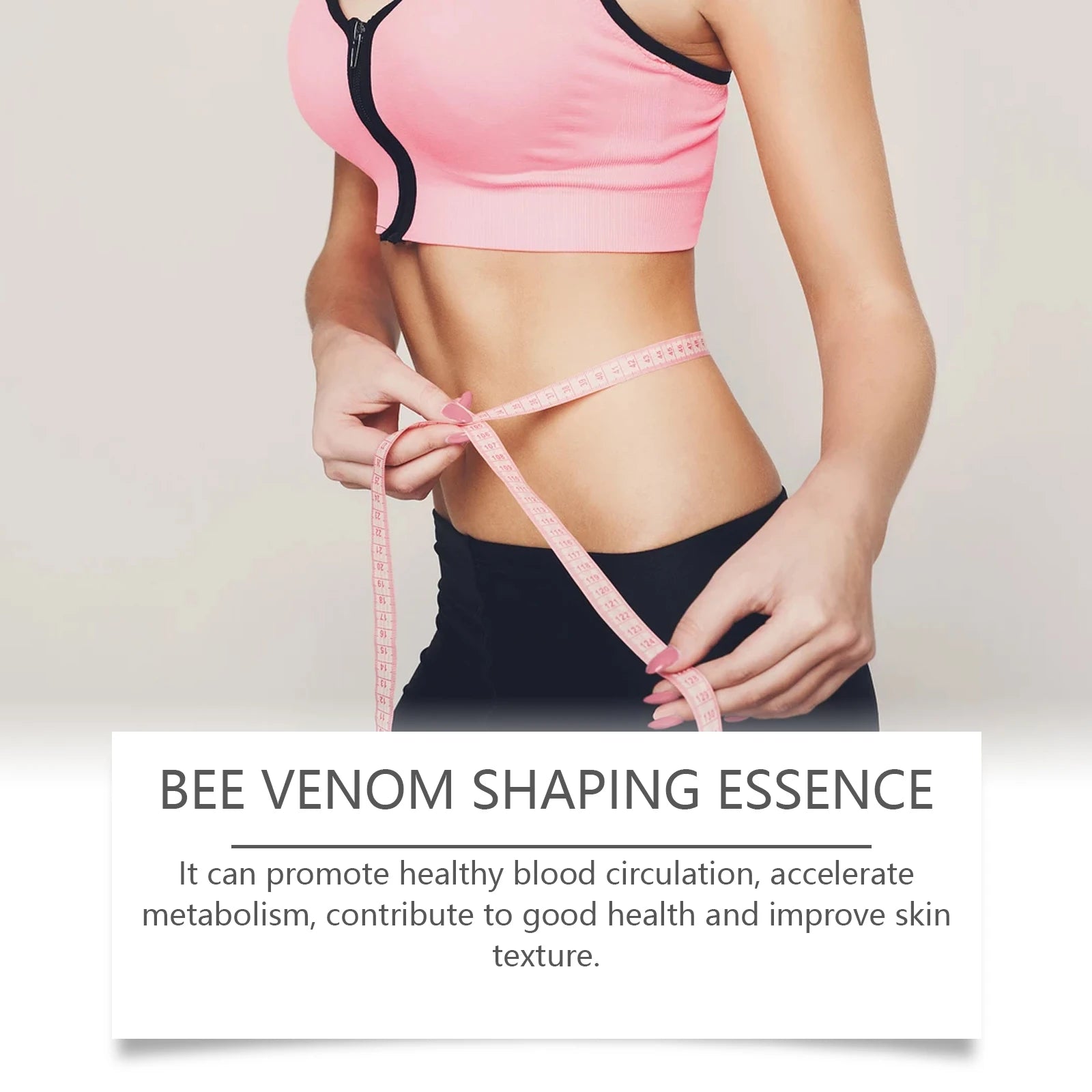 Bee Venom Firming Lifting Body Skin Essential Oil Improves Sagging Shapes Body Contours Moisturizing Bee Venom Body Massage Oil