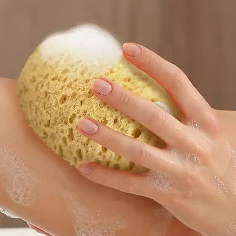 1PCS ponge Body Shower Bath Sponges Foam Loofah Scrubber Exfoliating African Net Scrubbing Wash Women Pouf Brush Puff Soothing