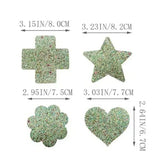 Sexy Nipple Pasties Invisible Disposable Breast Patch Clover Luminous Glitter Breast Lift Tape Chest Stickers Bara Nipple Covers
