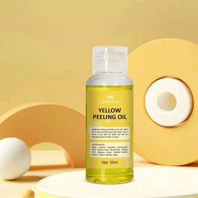 Yellow Peeling Oil Body Butter Hydrating Moisturizing Exfoliating Smooth Skin Care Products Makes Skin Smooth Elastic All Skin