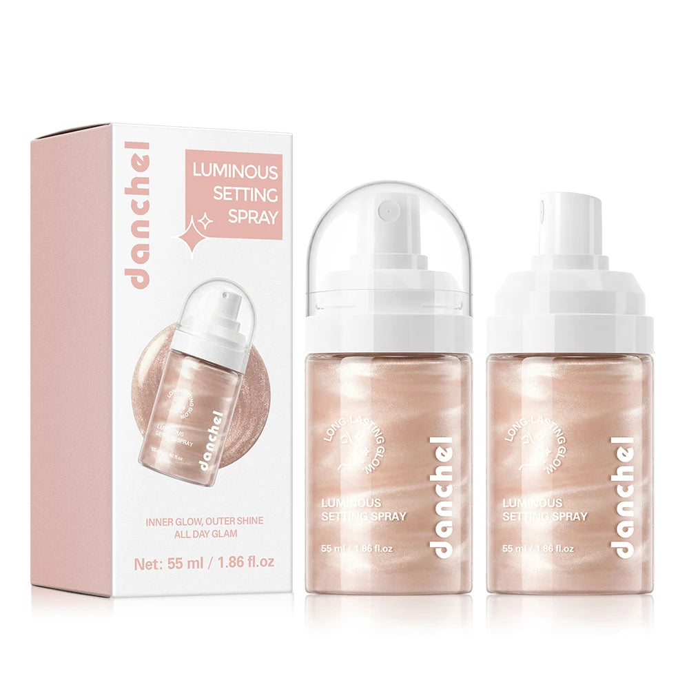 Luminous Setting Spray Instantly Boosts Skin Dewy Plump-looking Lasting Hydration Face Makeup Blends Seamlessly Natural Finish