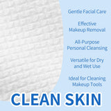 50Pcs/Box Disposable Face Towels Facial Cleansing Makeup Remover Dry Beauty Skincare Travel Pack