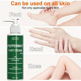 Mint Foot Cream - Moisturizes Skin - Alcohol-Free, Dry Feet Care Cream for Men and Women - Suitable for Dry Feet | Mint Foot Cream
