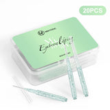 MAYOOC Mini Eyebrow Brush Brow Perm Brush Disposable Brow Lifting Brushes Bendable Micro Eyelash Brush Applicators Tools