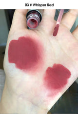Single Velvet Matte Mist Lip Gloss,Waterproof Non-Stick Cup Lip Glaze Smudge Proof Not Fade Liquid Lipstick