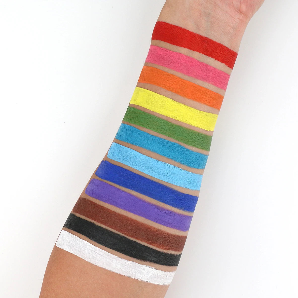 Bowitzki 18g Professional Face Paint Body Paint Water Based Face painting Makeup Safe  Single Color For Adults