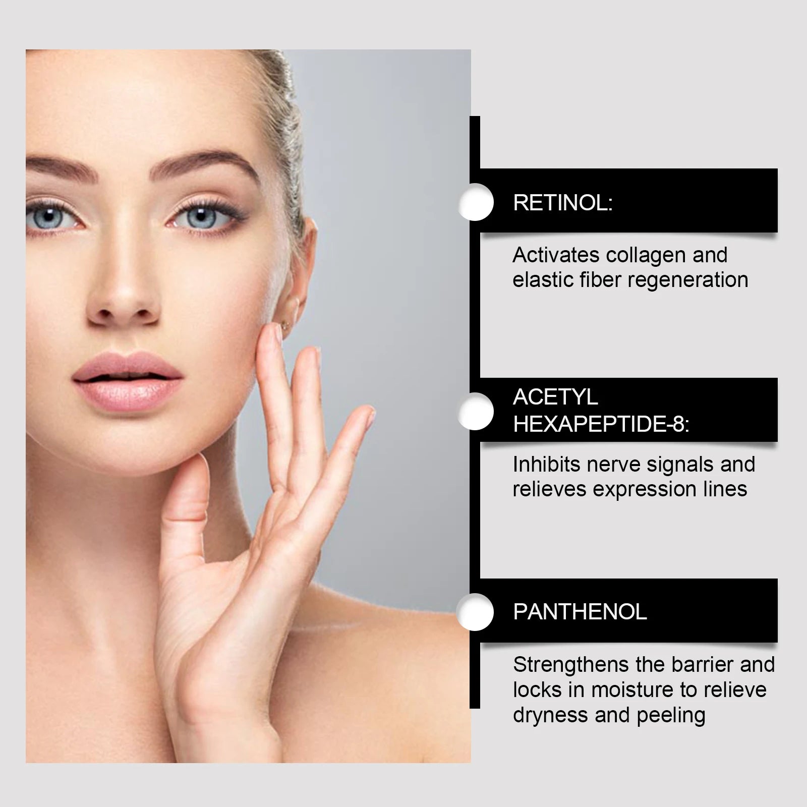 Korean Eye Cream For Anti-wrinkle & Age Retinol Eye Cream Remove Dark Circles Against Puffiness And Bags Hydrate Eye Care Cream