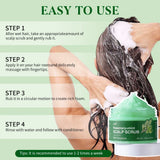 Hair Growth Spray,Scalp Scrub,Rosemary Scalp Exfoliator Scrub Shampoo,Hair Booster Serum,Strengthens Hair Roots,Helps Strengthen