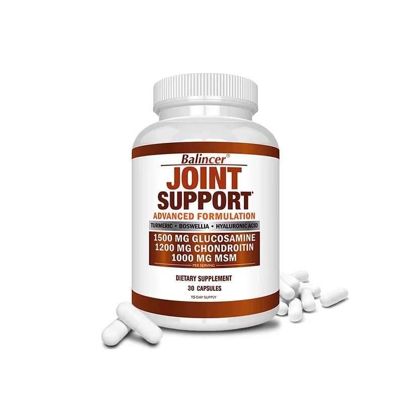 Glucosamine Chondroitin Turmeric Msm Boswellia - Joint Relief and Anti-Inflammatory Support Supplement 120 Capsules