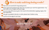 BORN PRETTY 10ml Milky Jelly White Gel Nail Polish Translucent Semi Permanent Soak Off UV LED Gel Varnish Manicure Nail Art