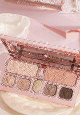Flower knows Strawberry Cupid Collection Facial Complexion Palette Blush Eyeshadow Highlighter Flower Know Face Bronzer Palette