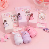 Goody Bunny Color-Changing Lip Balm Moisturizing Repairing Waterproof Lipstick Anti-Dry Cracking Temperature Change Color Lipstick