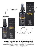 Wig Shampoo, Wig Hair Care, Coconut Oil Formula for Dry Hair, Hydrates & Smooths, Anti-Frizz, Easy Combing, Extends Service Wig