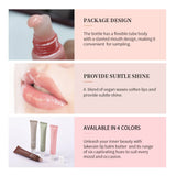 Moisturizing Lip Butter Balm 4 Counts/set Hydrating Lip Balm Plumping Lip Oil Lip Stick Glossy Lip Glaze Stick Plumping Lip Cosm