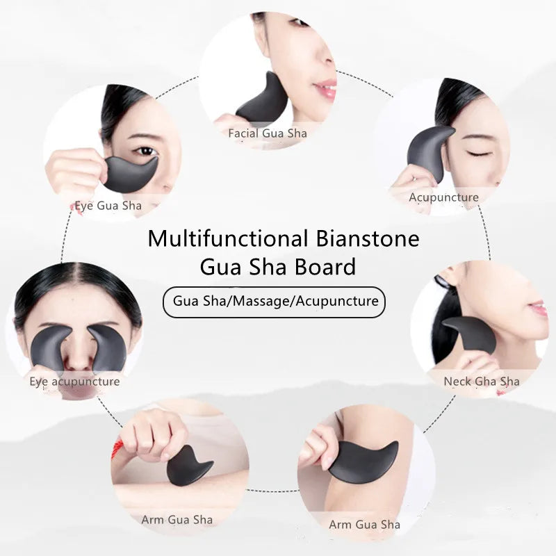 Gua Sha Board Body Massage Tool Beeswax Guasha Scraping Facial Scrapping Plate Beautiful Massage Neck Back Care SPA Massage Tool