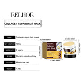 EELHOE Collagen Hair Mask Anti Hair Loss Treatment for Very Dry and Damaged Hair Repair Deep Conditioning Moisturizing Hair Mask