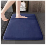 Absorbent Floor Mat Non Slip Bath Mat Anti Slip Coral Velvet Bathroom Floor Mat Door Mat Home Decoration
