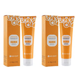 Orange Exfoliating Brightening Gel,Face Body Moisturizing Peeling Scrub,Deep gentle Cleaning Pores,Remove Blackheads Exfoliator